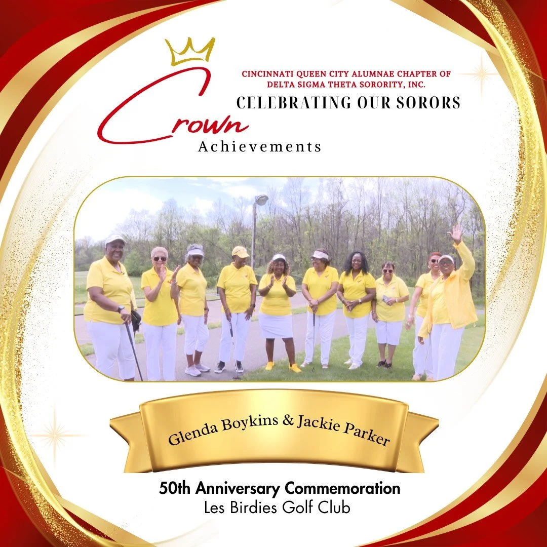 Crown Achievement 👑

There&rsquo;s nothing like seeing our Sorors walking in purpose and legacy!

Sorors Jackie Parker and Glenda Boykins are making history, and continuing it. Recently featured in WCPO 9 News, they are part of the remarkable Les Bi