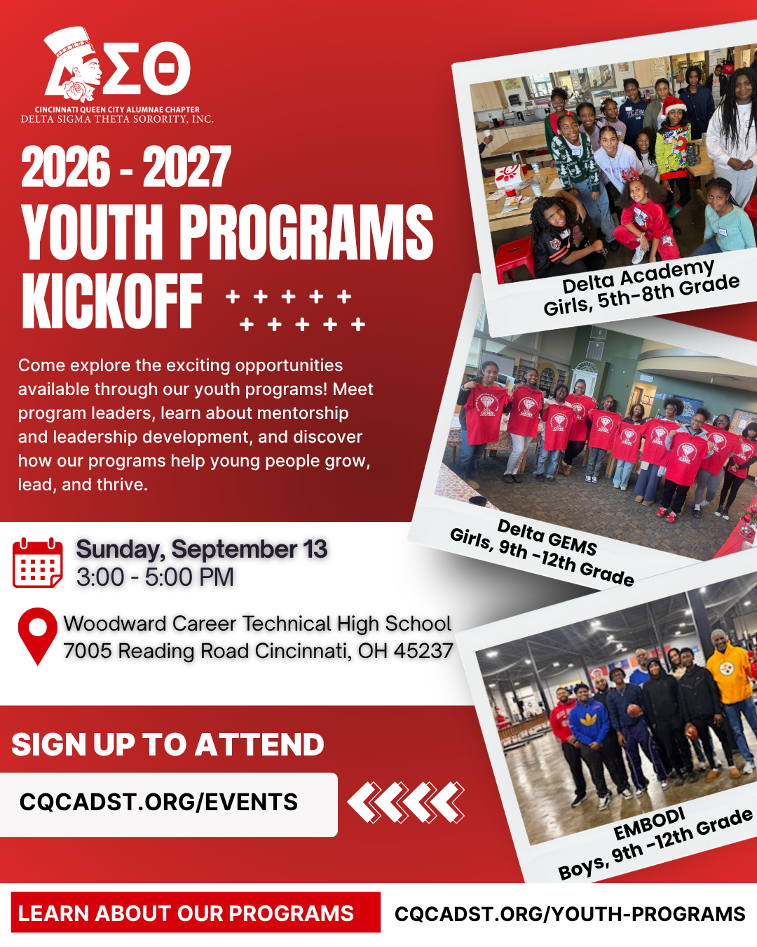 2026-2027 Youth Programs Kickoff