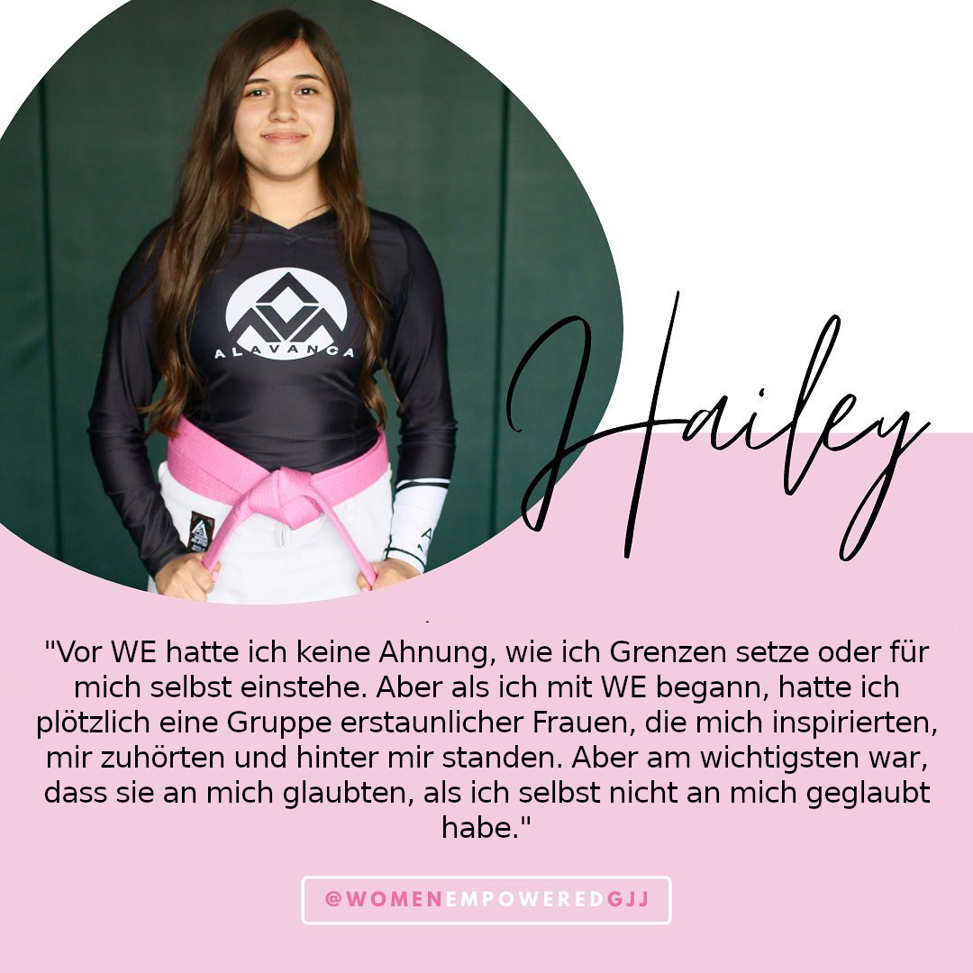 Hailey Testimonial Women Empowered Gracie Jiu-Jitsu Nürnberg Selbstverteidigung Frauen .png