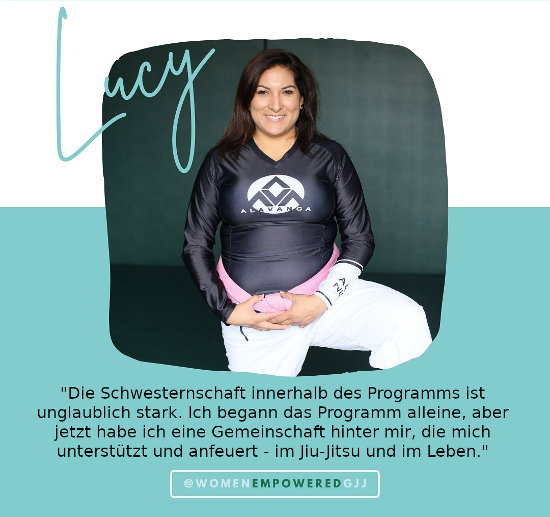 Lucy Testimonial Women Empowered Gracie Jiu-Jitsu Nürnberg Selbstverteidigung Frauen .png