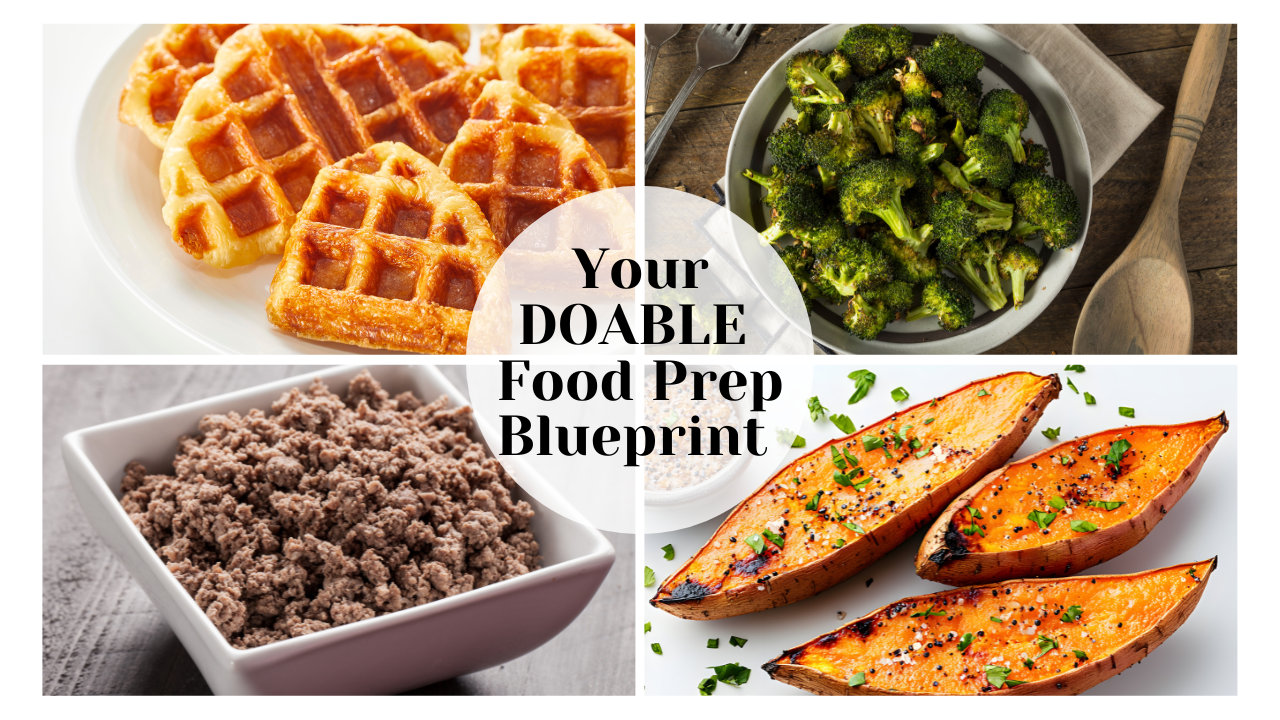 Meal prep that doesn't take your whole Sunday (my simple “always works” plan)