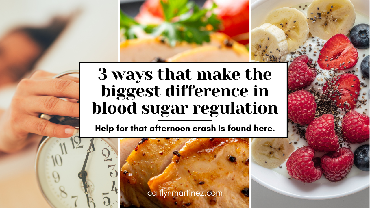 3 ways that make the biggest difference in blood sugar regulation