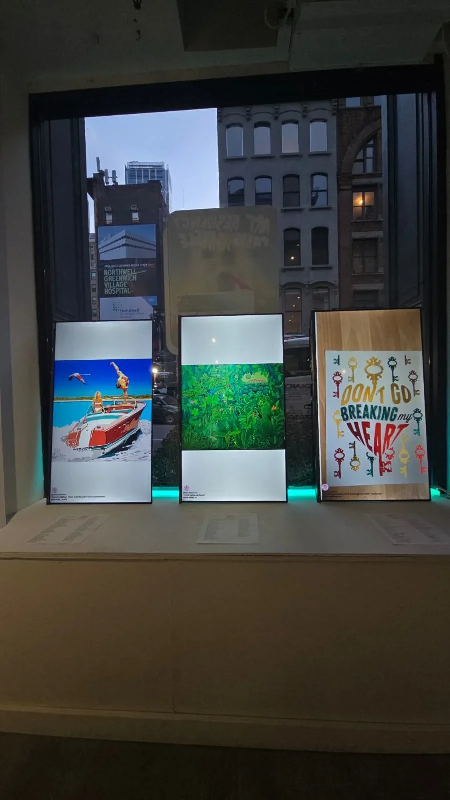 Don't Go Breaking my Heart Foil Art