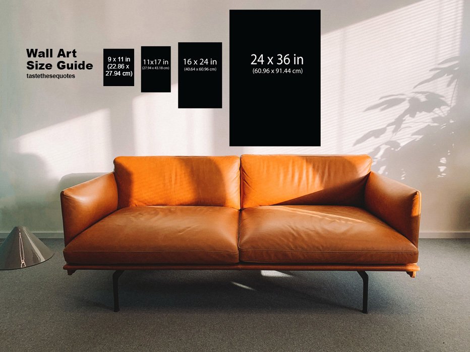 poster sizes cm inch