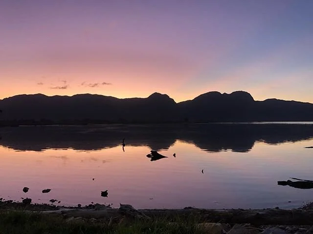 Sunset walk tonight no filter just plain beautiful #collingwoodnz #goldenbaynz #homesweethome #paradise #zatori