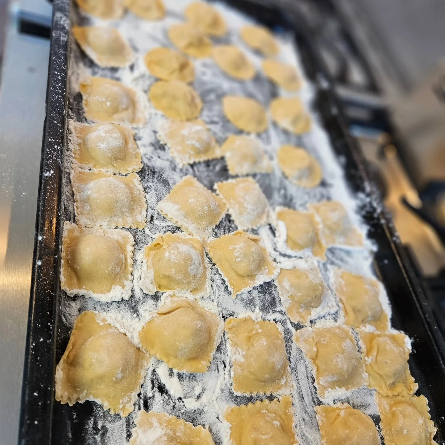 Fresh pasta on the menu tonight 😋 #fresh #pasta