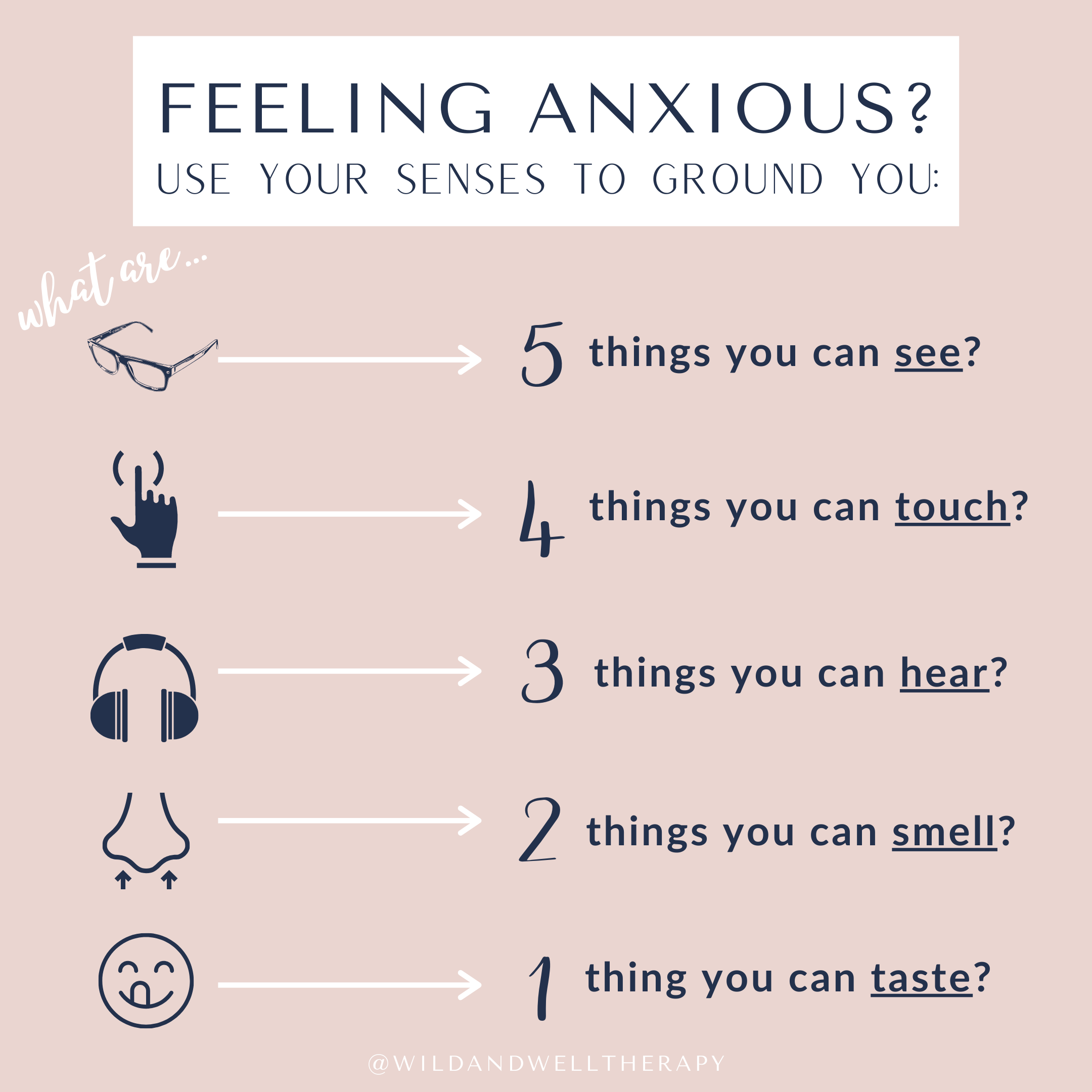 grounding through your senses — WILD & WELL