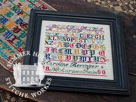 Between Friends A Spring Sampling Cross Stitch Book, Hands on Design and  Summer House Stitche Workes