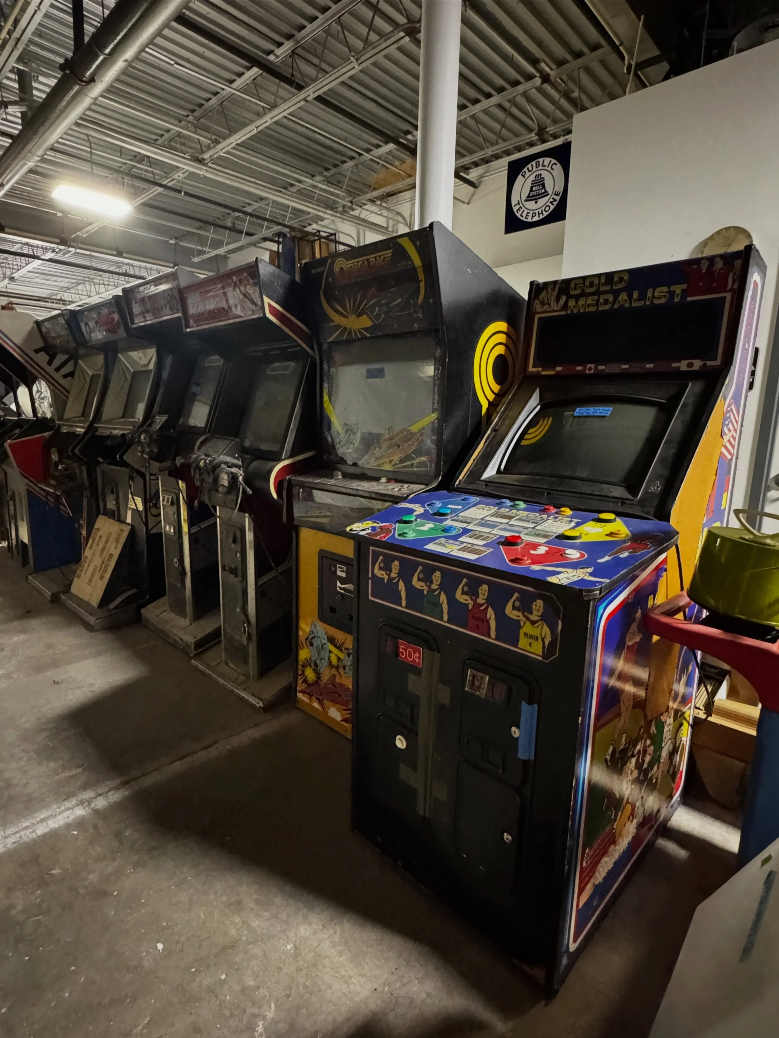 INCOMING 👀 All being added to our May Auction! #arcadegames #pinball #onlineauctions