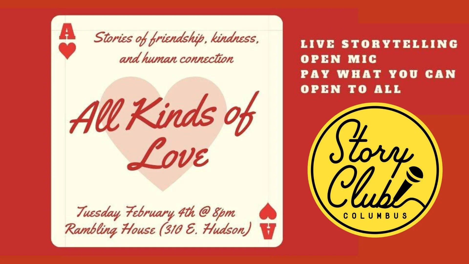 Story Club Columbus - February 2020