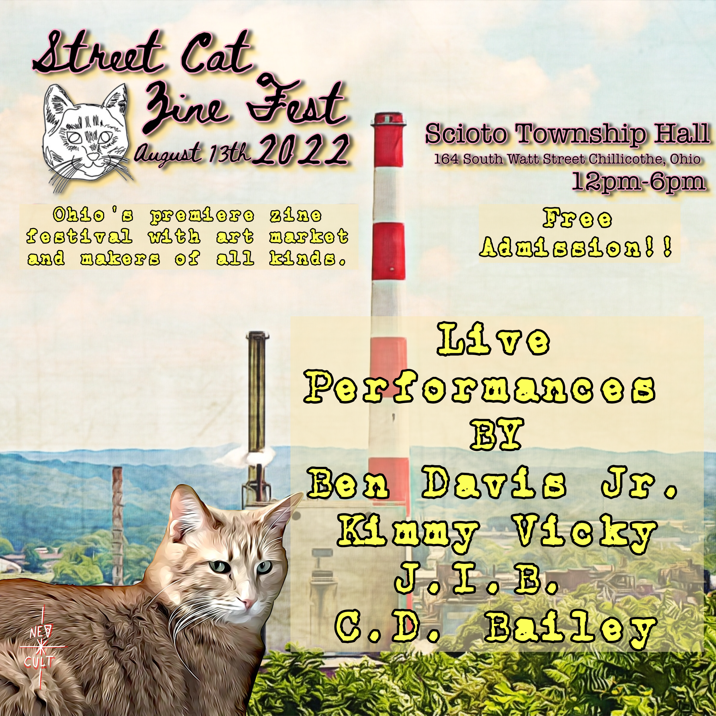 Come to the Street Cat Zine Fest!