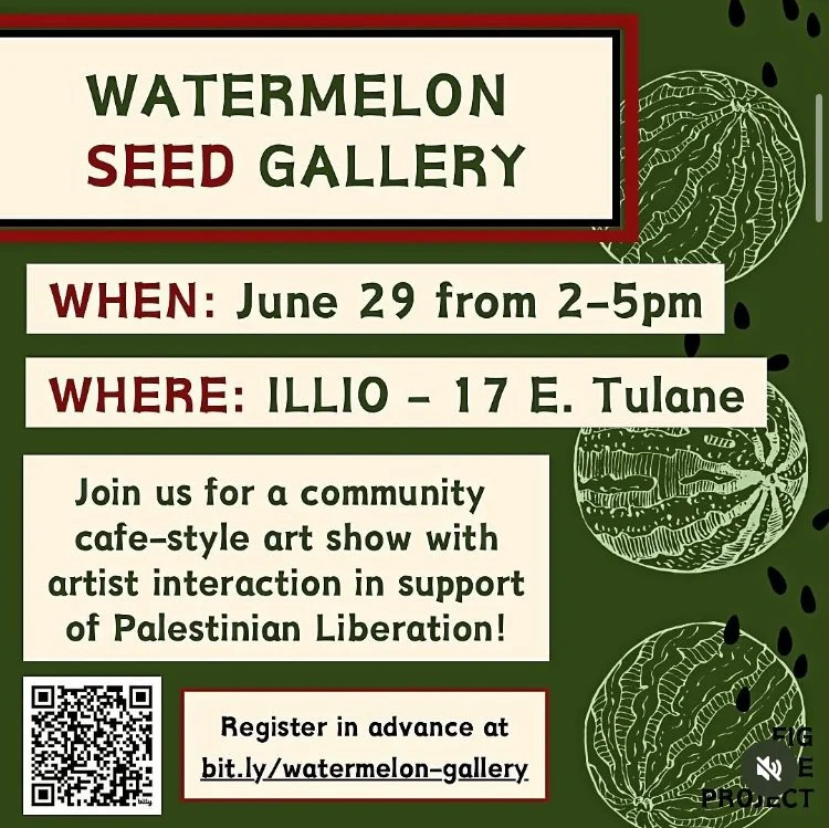 Come see me at Watermelon Seed Gallery