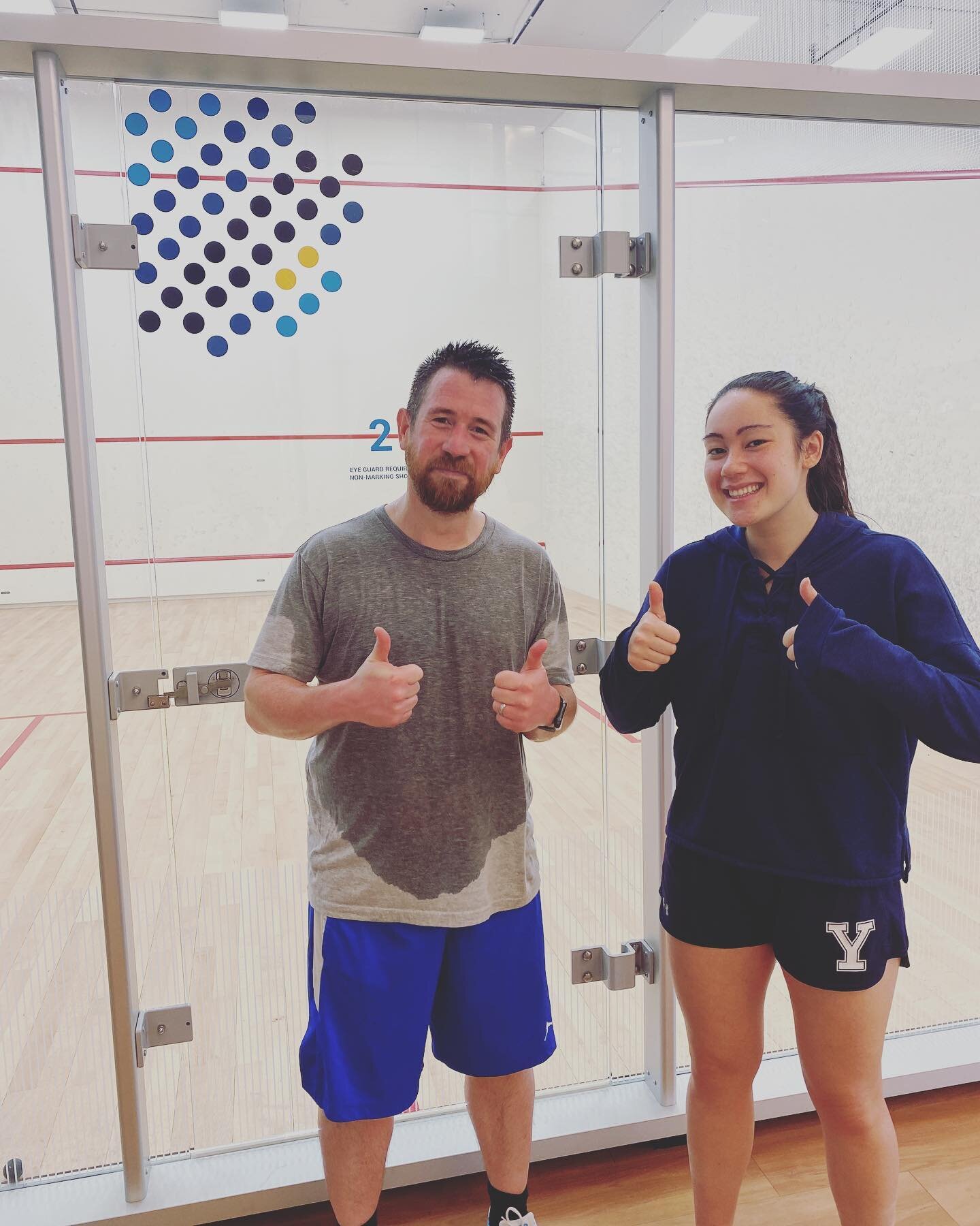 Sign of a great class&hellip;

The Squash Class: #itson weekdays 1pm, 7:30pm, 8:15pm; weekends 12pm 🔥 

Beginner &amp; Intermediate/Advanced, wherever you are, we got you! Sign up in Nicol Squash App/team@nicolsquash.com/315-400-3725. 

#nycfit #nyc