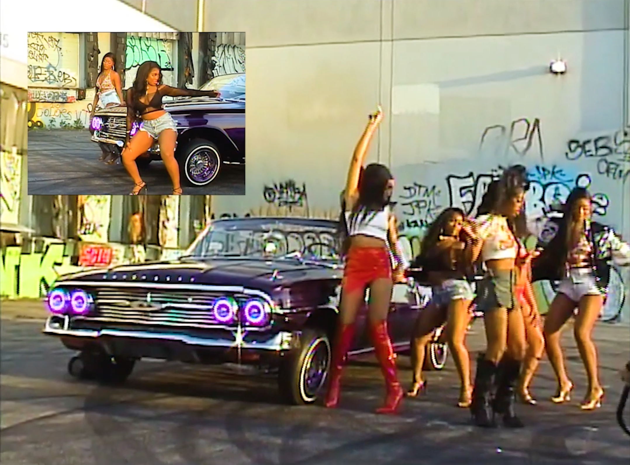 A.R. The Mermaid - Behind the Scene of the "Sneaky Link" Music Video (DP)