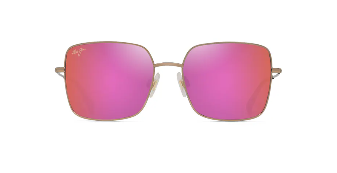 Maui Jim Lipine MJ0590S in 004 Shiny Rose Gold & Maui Sunrise
