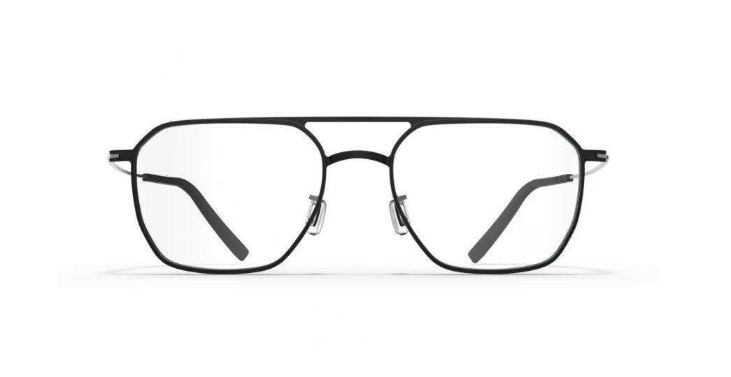 Blackfin Davenport in Blackfin Black - Satin Silver
