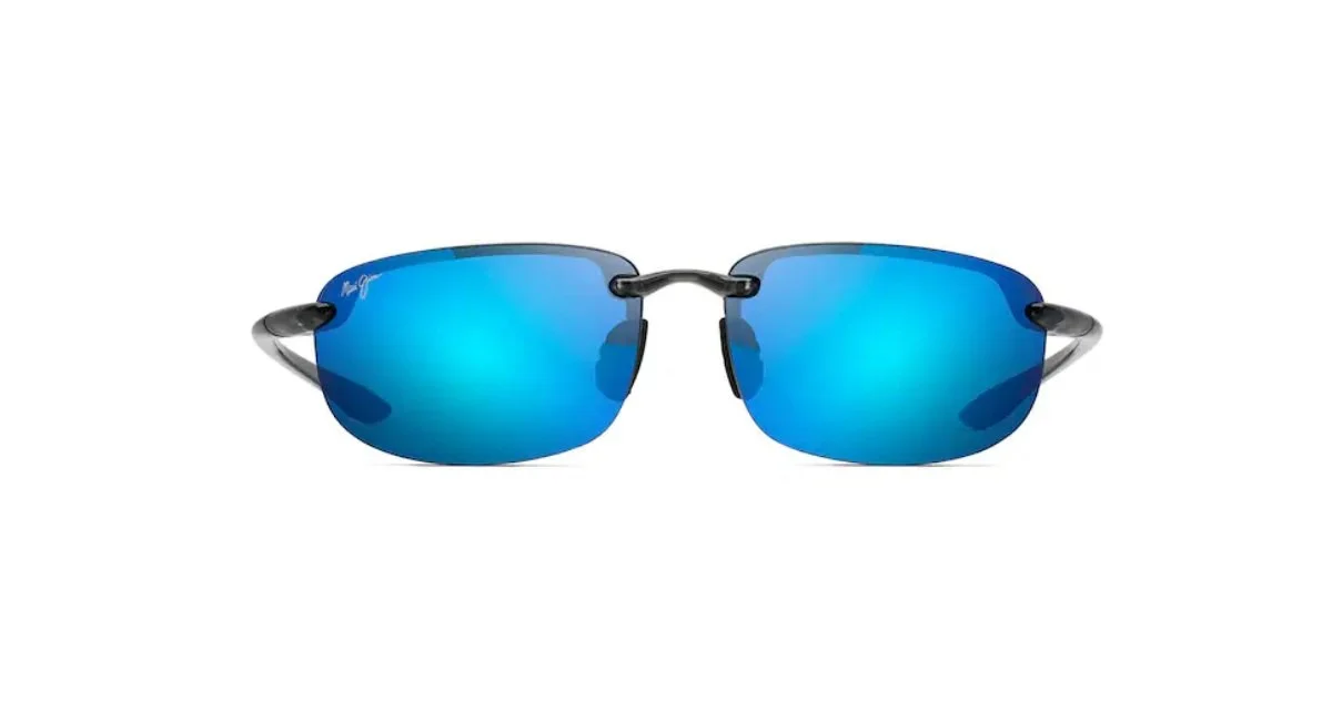Maui Jim Ho'okipa MJ0407S in 004 Smoke Grey & Blue Hawaii