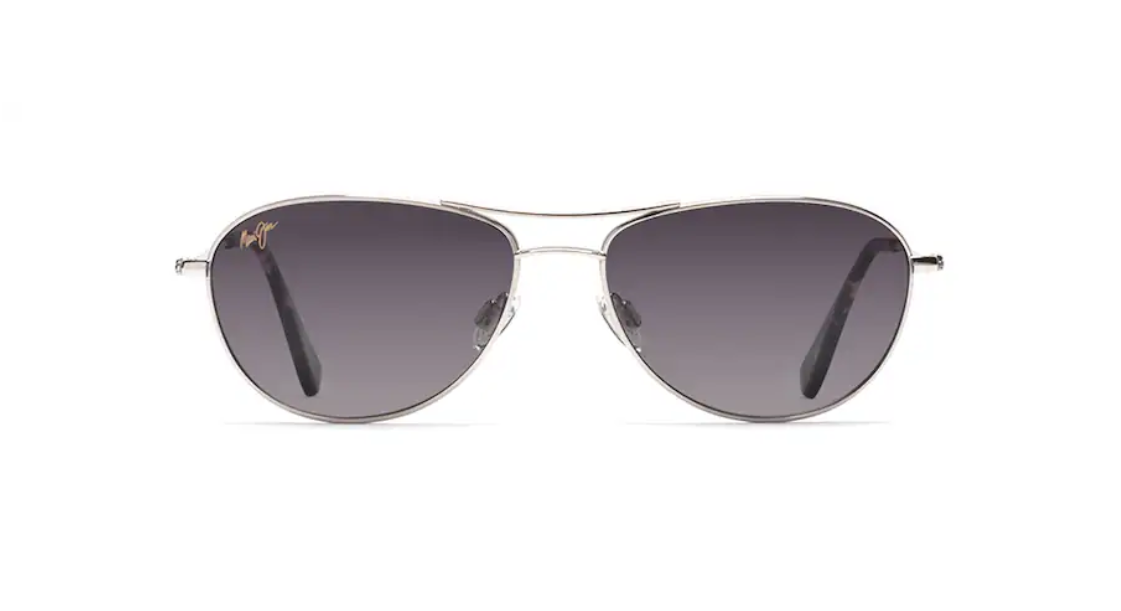 Maui Jim Baby Beach MJ0245S in 002 Silver - Neutral Grey