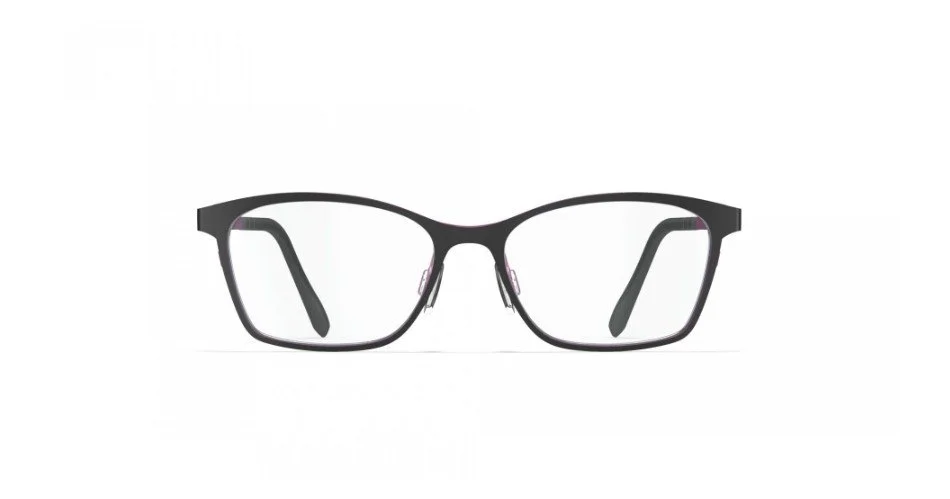 Blackfin Long Island in Matte Black - Deep Magenta