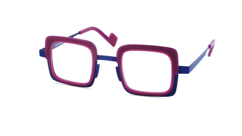 XIT Eyewear Combi C211 in 009 Blue Metal and Purple Acetate