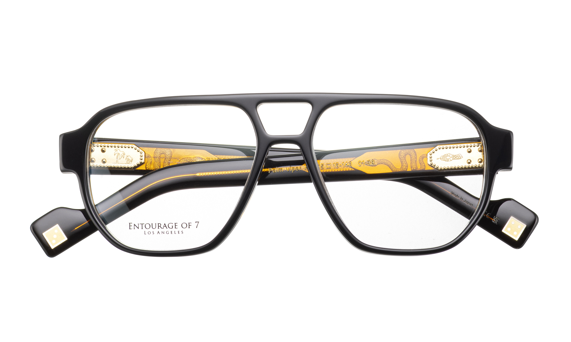 Entourage of 7 Palm Viper-4 in 0138 Black/Brown