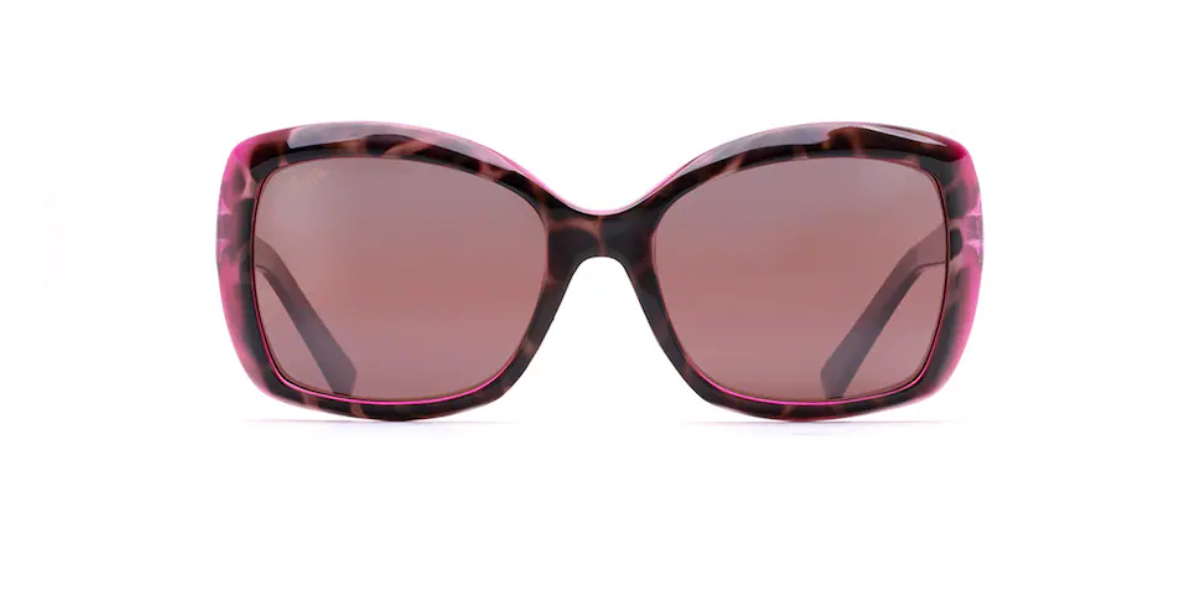 Maui Jim Orchid MJ0735S in 002 Tortoise with Raspberry - Maui Rose