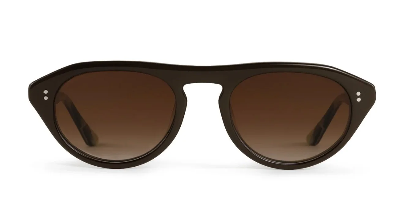 Krewe Billie in 33579 Bronze Metallic + Bone