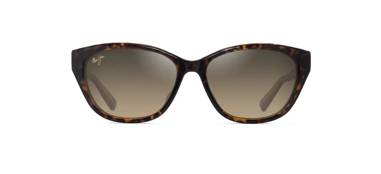 Maui Jim Punono MJ0344S in 02 Shiny Dark Havana - HCL Bronze
