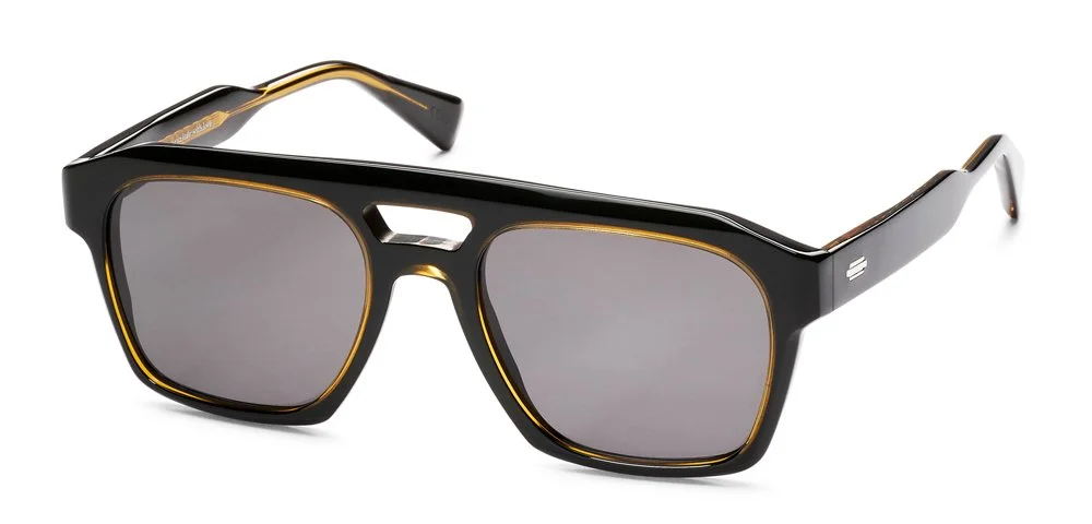 Res Rei Guardian in Yellow/Black - Polarized Plain Grey Lens 2526-A76