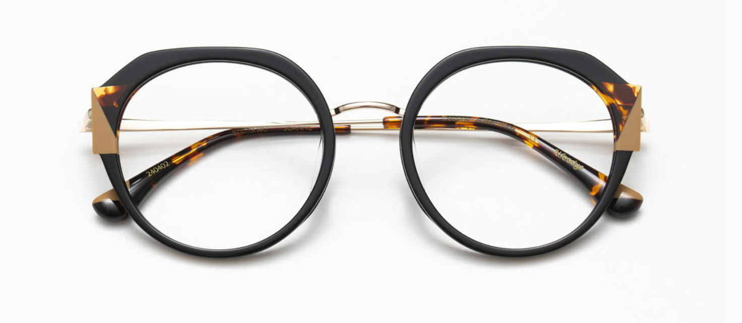 Woodys Jeanne in 01 Black/Havana/Gold