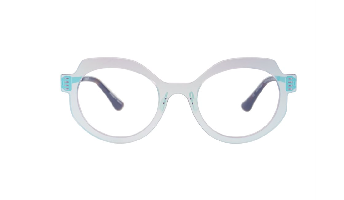 Glossi Lorraine M50-13 in Clear & Blue