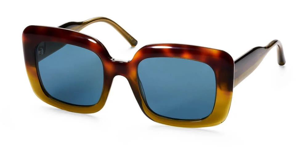 Gladiolo 1944-c23 GRADIENT BROWN HAVANA-OLIVE GREEN - PLAIN BLUE LENS.jpg