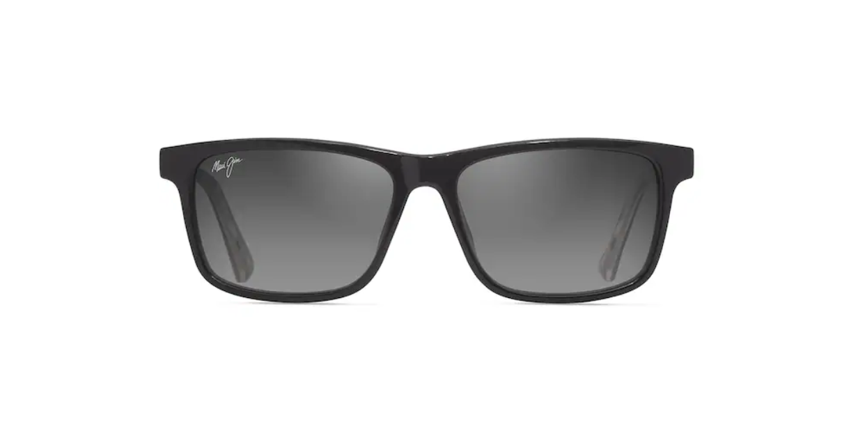 Maui Jim Okina MJ0587S in 001 Shiny Black - Neutral Grey