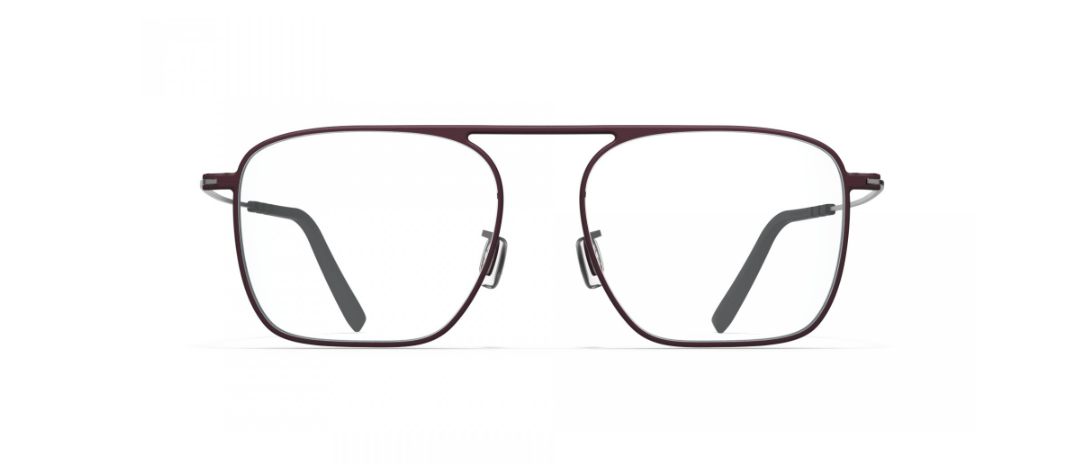 Blackfin Palisades in Damascus Burgundy & Satin Silver