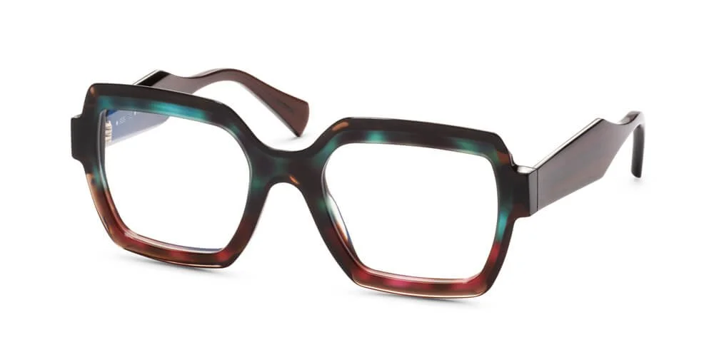 Res Rei Flora in Blue-Green Havana/Purple Havana/Brown 2437-a67