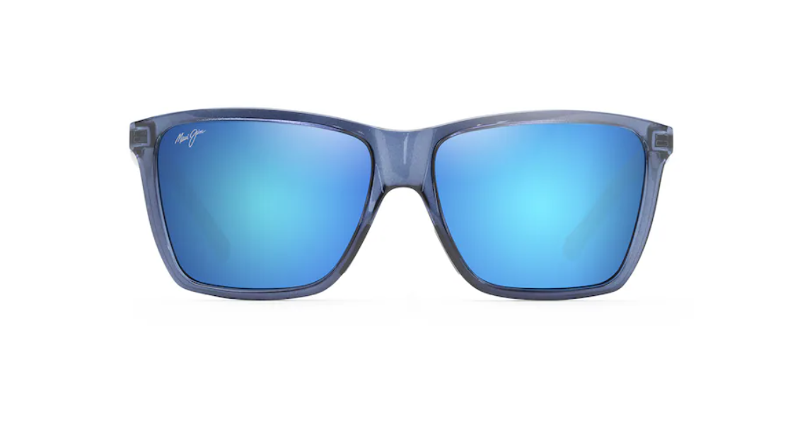 Maui Jim Cruzem MJ0864s in 004 Dark Translucent Blue - Blue Hawaii