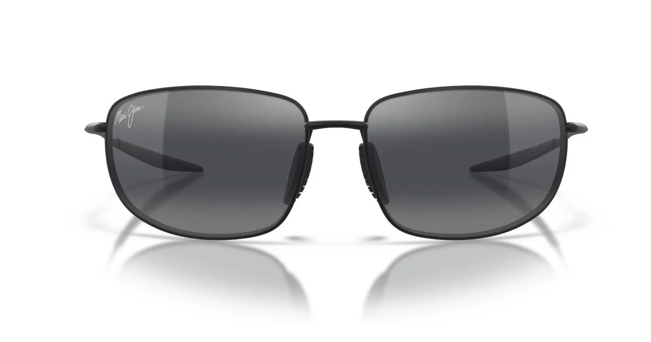 Maui Jim Ho'Okipa Ultra M MJ0369S in 001 Matte Black & Neutral Grey