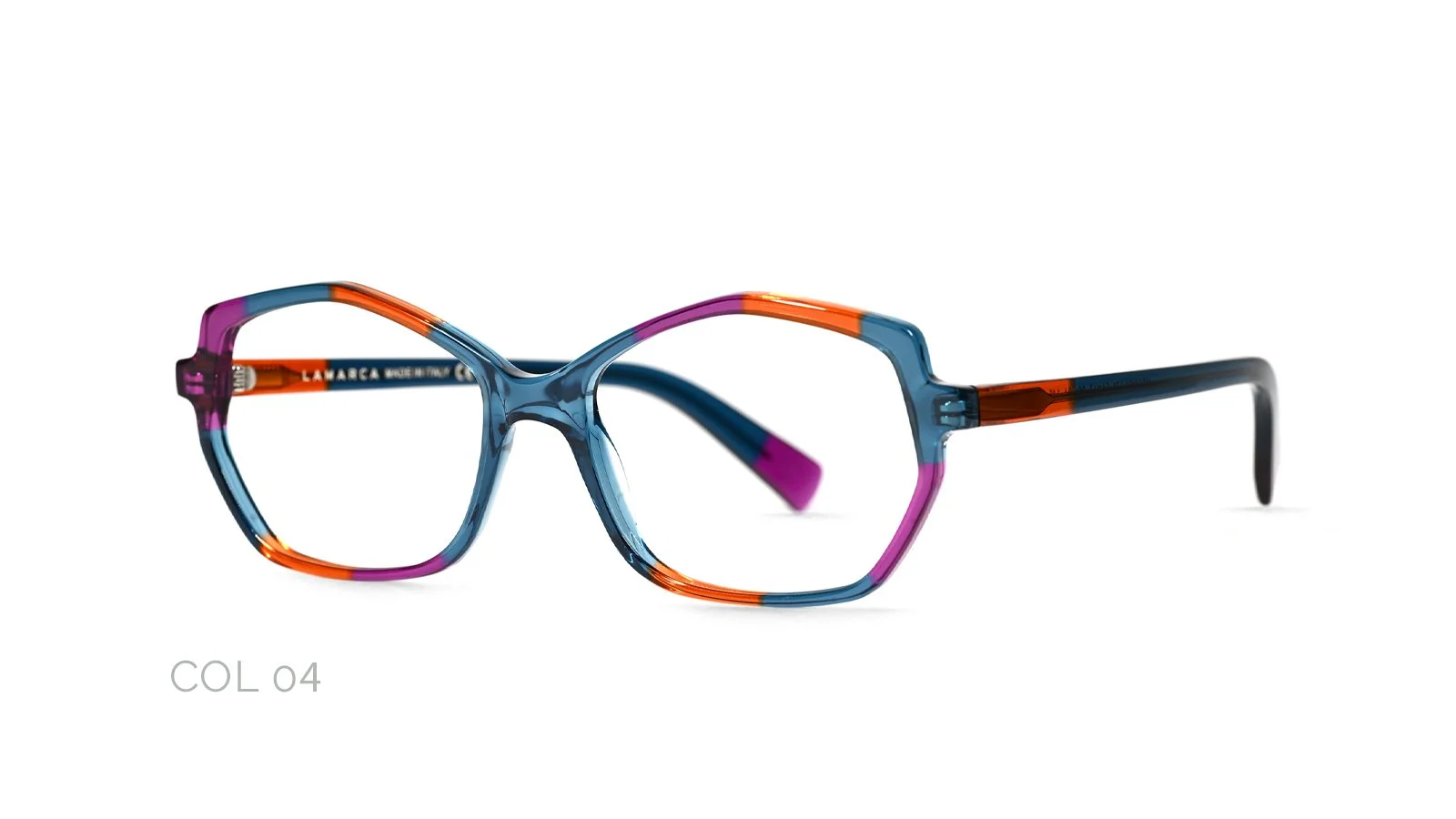 Lamarca Mosaico 179 in 04 Blue Mauve Orange