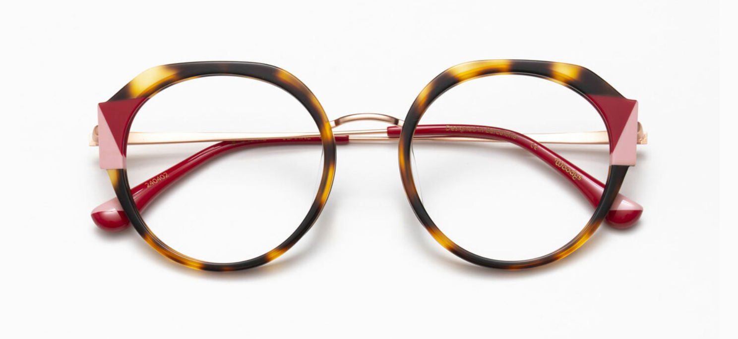 Woodys Jeanne in 02 Havana/Bordeaux/Pink