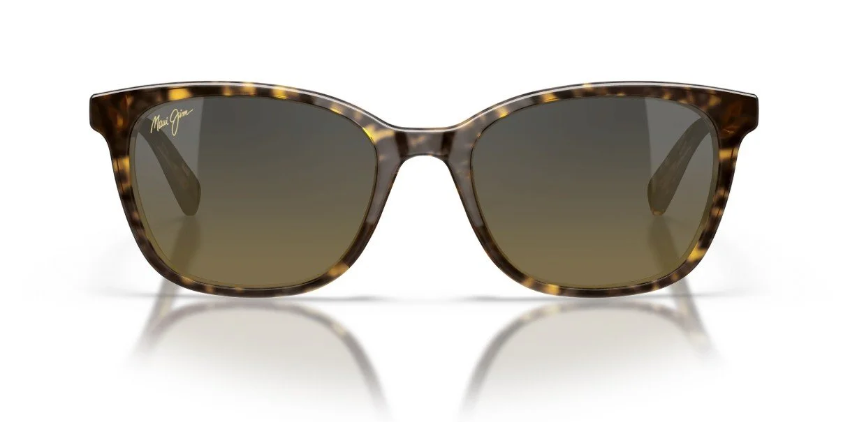 Maui Jim Kukaulani MJ0360S in 002 Shiny Dark Havana & HCL Bronze