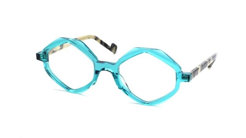 XIT Eyewear Lio V120 in 008 Translucent Blue and Tortoiseshell
