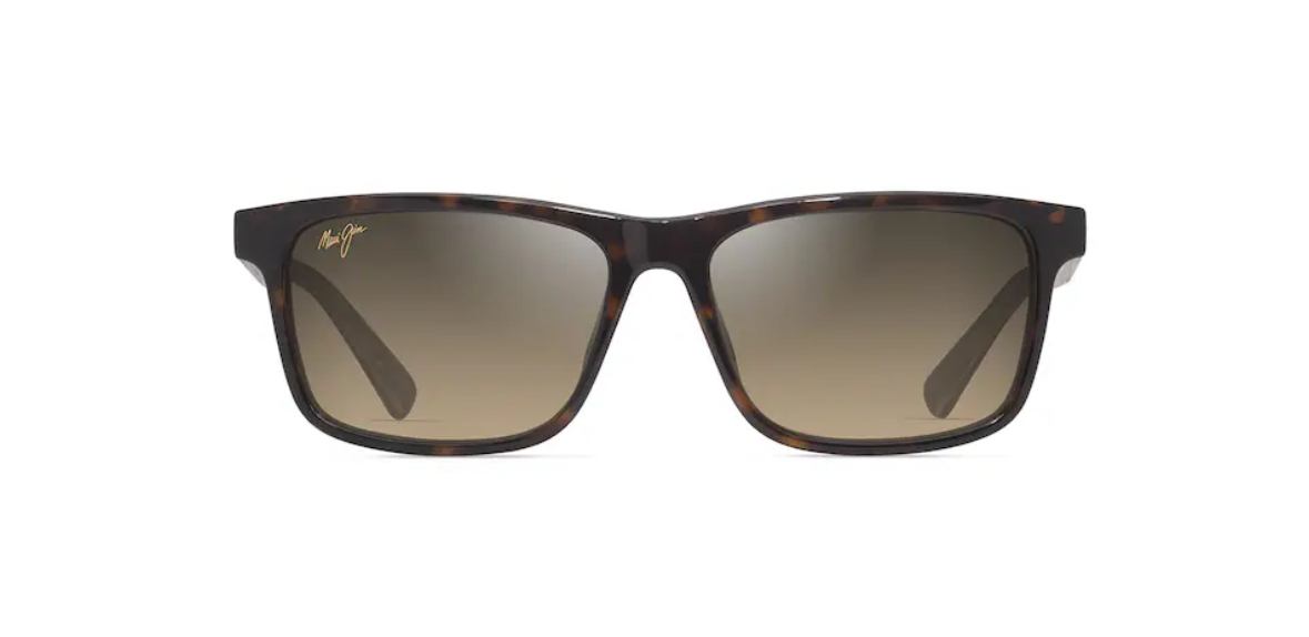 Maui Jim Okina MJ0587S in 002 Shiny Dark Havana - HCL Bronze