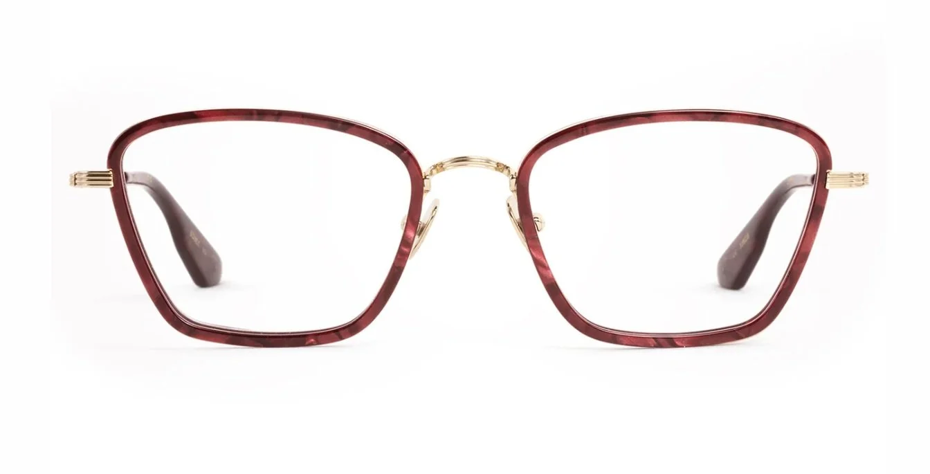 Krewe Luna in 33623 12K Titanium + Bordeaux