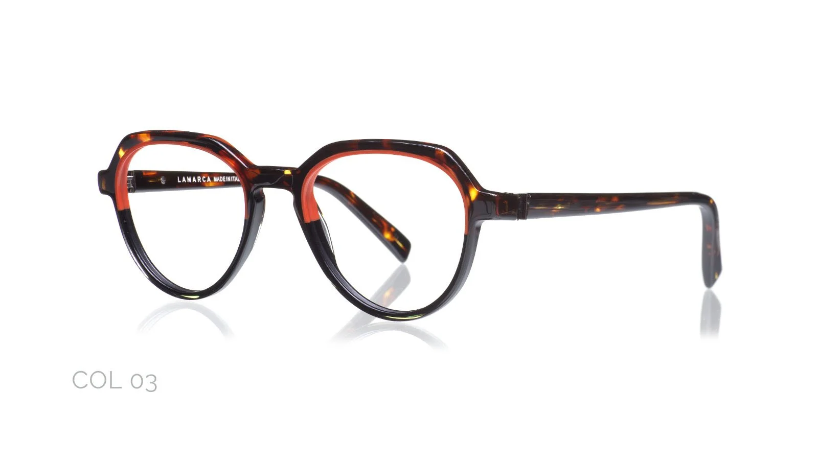 Lamarca Policromie 144 in 03 Ecaille Black Orange