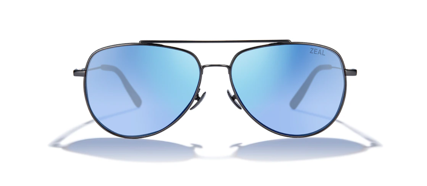 Zeal Hawker 12720 in Matte Silver & Horizon Blue