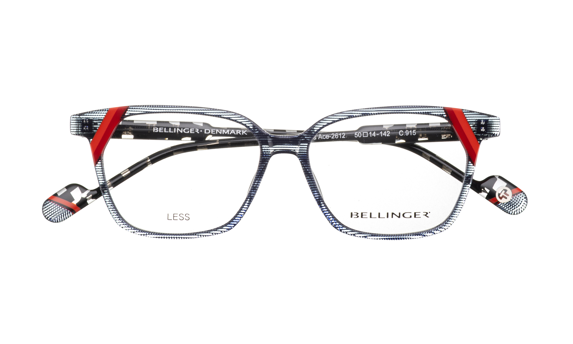 Bellinger Less Ace-2612 in 915 Black/Red