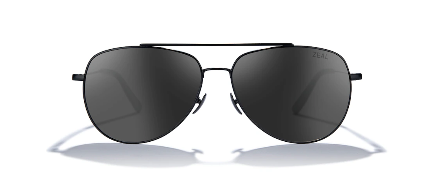 Zeal Hawker 12719 in Matte Black & Dark Grey