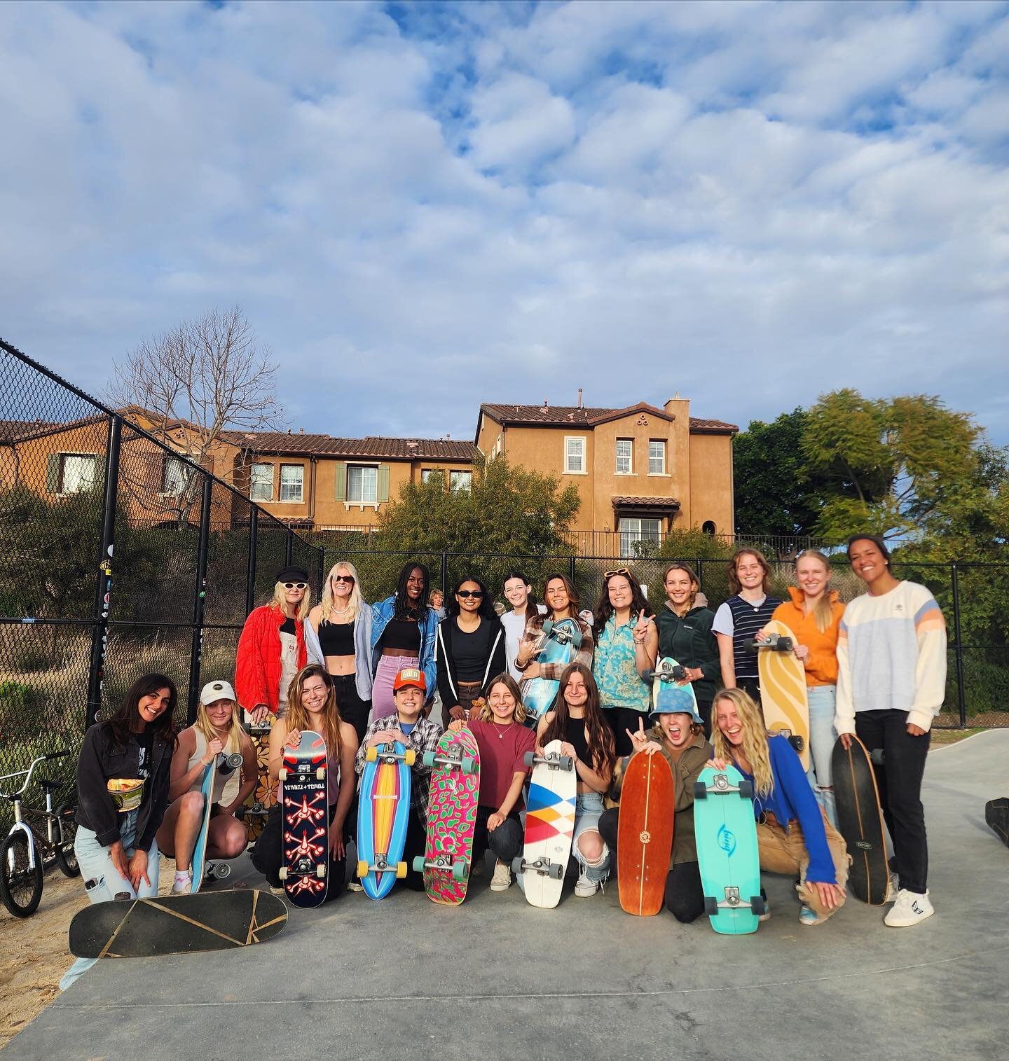 We had so much fun at our pump track meet up on Saturday 🫶🏼.

P.S. Don&rsquo;t forget to RSVP for our self-defense class and skate meet up this weekend. The link is in our bio!