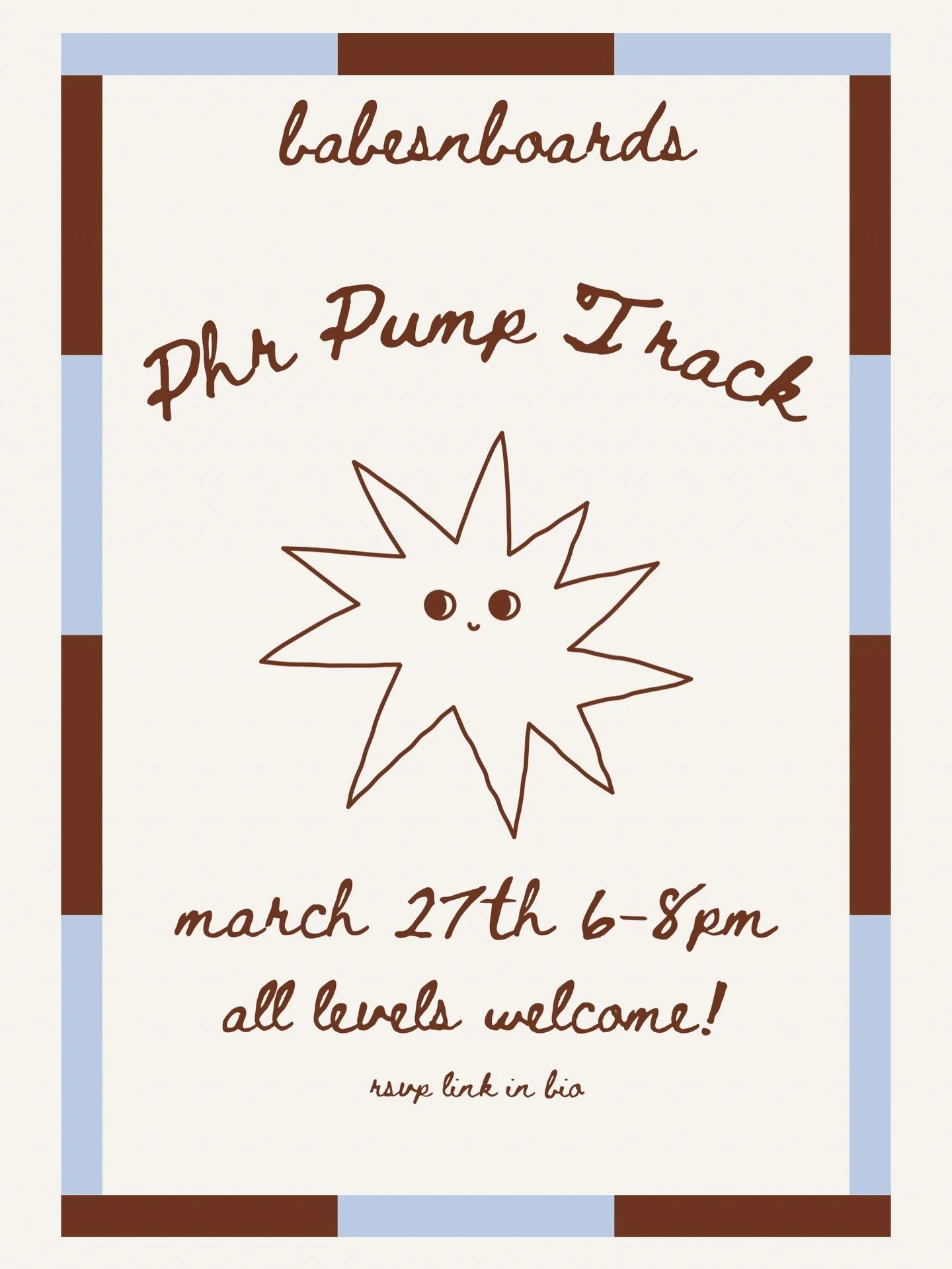 Pump Track Skate!!!
See you this Friday from 6-8pm!
We will have @bitchinsauce and some goodies from @cymbiotika and @californianaturals for the first few people to arrive 💕

RSVP link in bio! Hosted by @lauramcgorray ✨