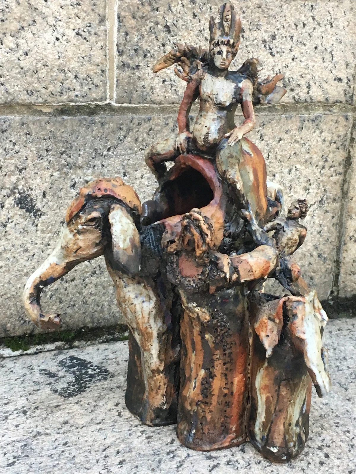 ELEPHANT RIDER (15X11X9) (vase).JPG